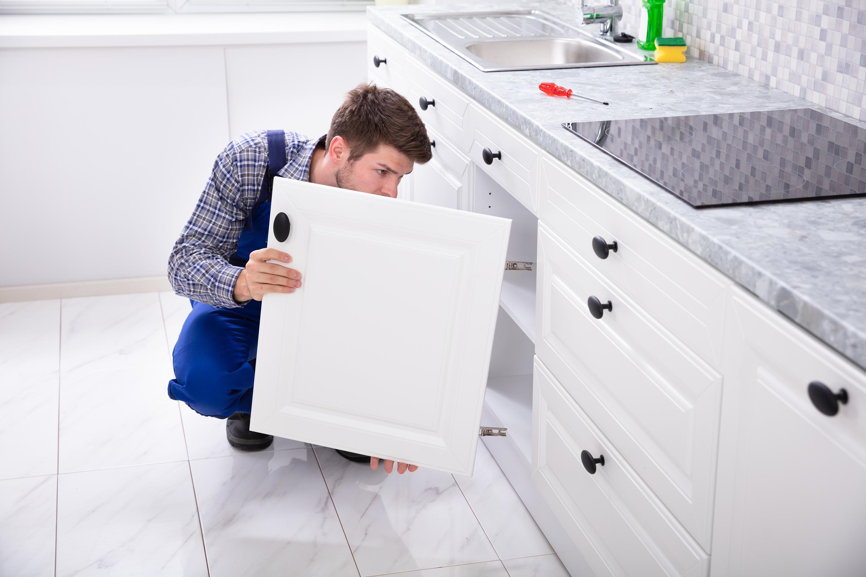 how to replace kitchen cabinet doors