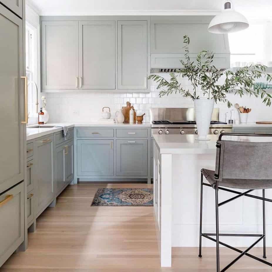 Choosing Kitchen Cabinet Colors - Garden