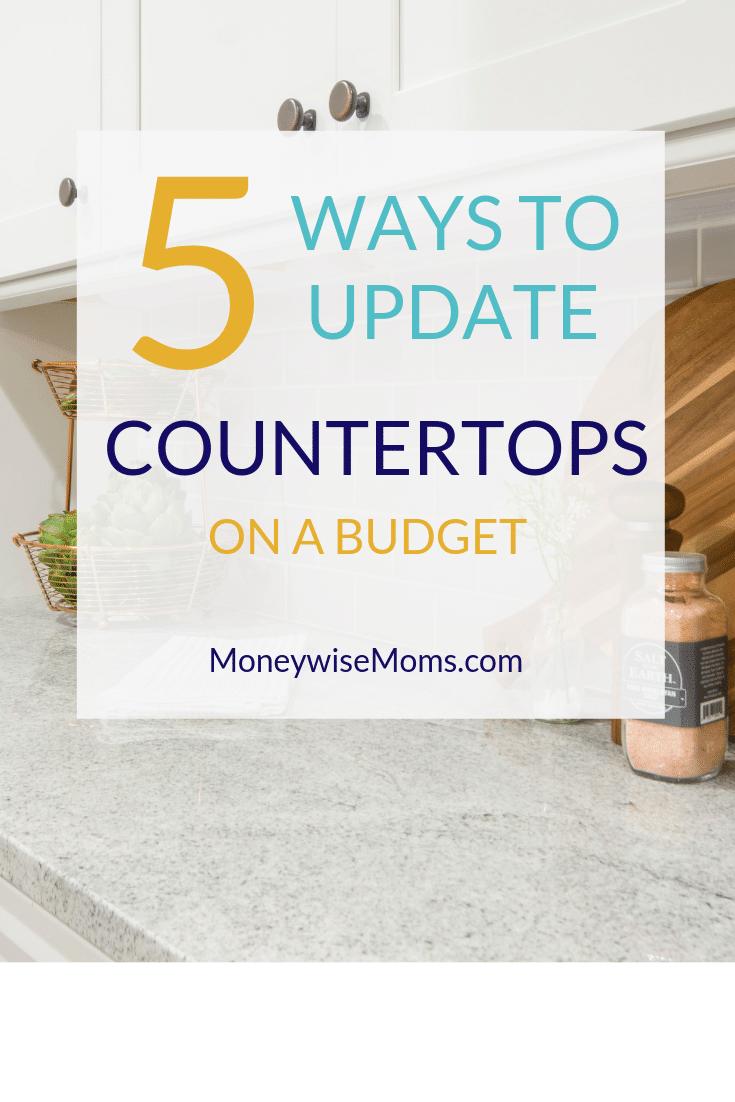 5 Ways To Update Countertops On A Budget Garden   How To Redo Kitchen Countertops On A Budget 