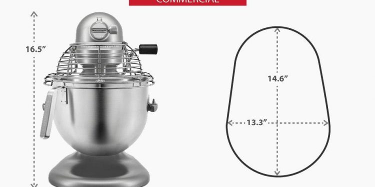 KitchenAid Mixer Dimensions & Size: Every Mixer in 2023 - Garden